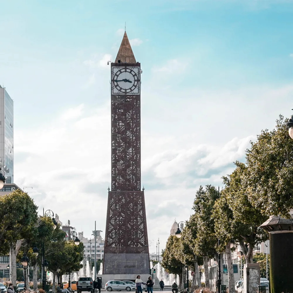 Habib Bourguiba Avenue, Tunis, Tunisia