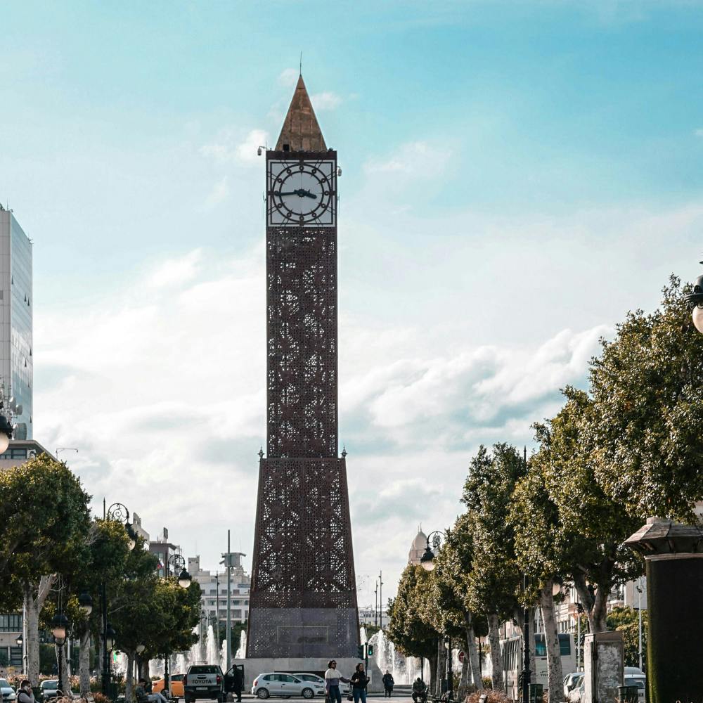 Habib Bourguiba Avenue, Tunis, Tunisia